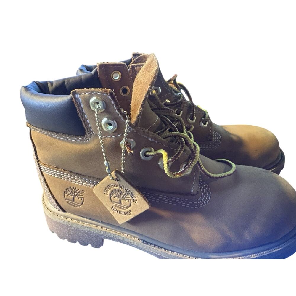 kids timberland boots size 1.5